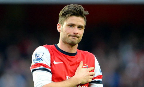 Olivier Giroud: Gánh cả hàng công Pháo thủ