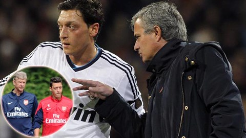 Mourinho dùng Oezil tốt hơn Wenger
