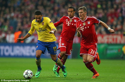 Oxlade-Chamberlain đủ sức khoác áo Bayern Munich?