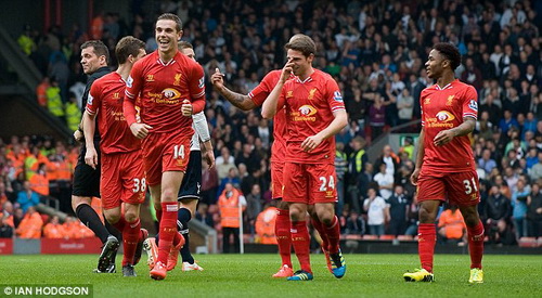 Bắn tan xác Gà trống, Lữ đoàn đỏ hùng dũng chiếm giữ ngôi đầu