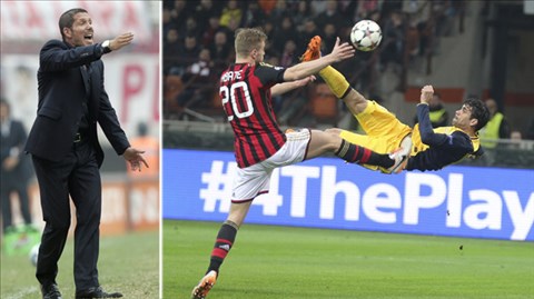 Atletico Madrid - AC Milan: Simeone trên bệ phóng lịch sử
