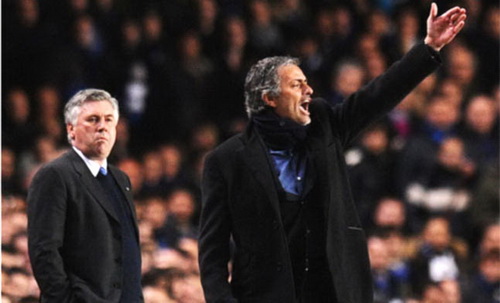 Trả lời họp báo, Ancelotti tranh thủ đá xoáy Mourinho