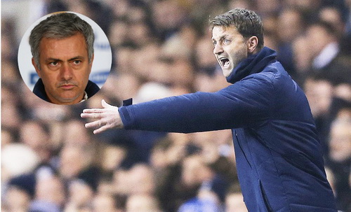 Tim Sherwood muốn chơi tâm lý chiến với Mourinho