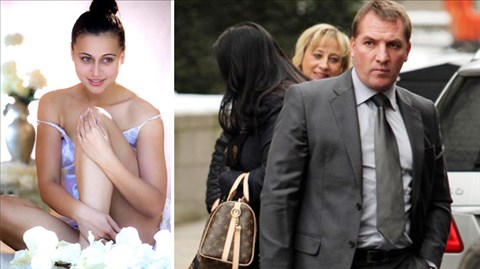 HLV Liverpool Rodgers suýt ăn đòn khi đến nhà bồ trẻ