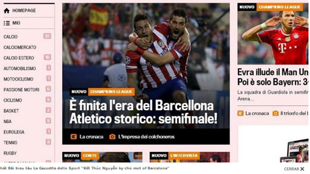 Truyền thông quốc tế “vùi dập” màn trình diễn thảm hại của Barcelona