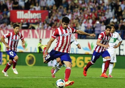 Costa nổ súng, Atletico bỏ xa Real và Barca