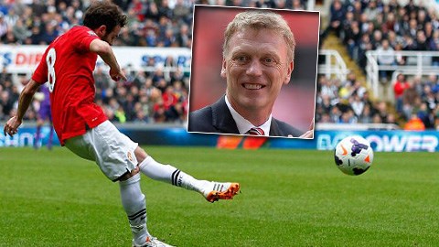 Moyes hết lời ca ngợi Mata sau trận thắng Newcastle