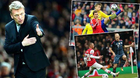 Moyes: M.U vươn lên từ thất bại của Arsenal