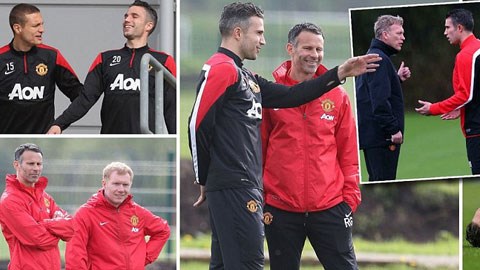 Van Persie giả chấn thương để chống đối David Moyes?