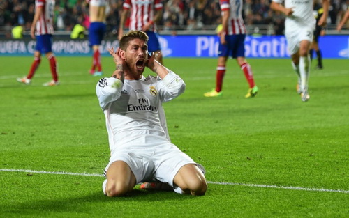 Niềm vui sướng tột độ của Ramos sau bàn thắng để đời