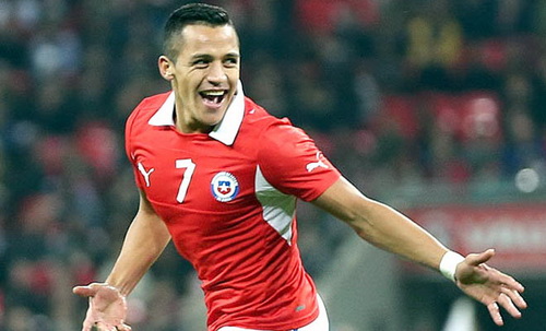 Alexis Sanchez: Tâm điểm mặt trận tấn công Chile