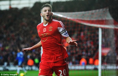 Liverpool sẽ sở hữu Adam Lallana trong vòng 24 giờ tới