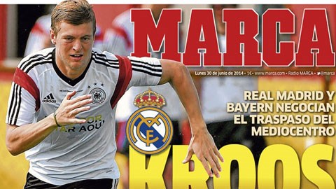 Báo thân Real xác nhận Bầy kền kền đã chiêu mộ xong Kroos