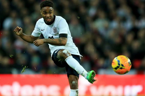 Đàn anh Rickie Lambert ngỡ ngàng trước tài năng của cậu em Raheem Sterling