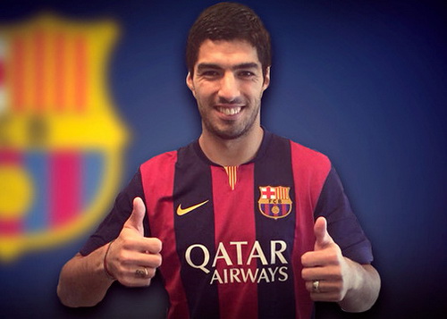 Ngay cả lễ ra mắt của Suarez ở Barca cũng bị cấm