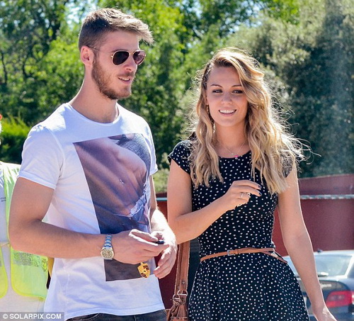 De Gea cùng bồ tung tẩy thành Madrid