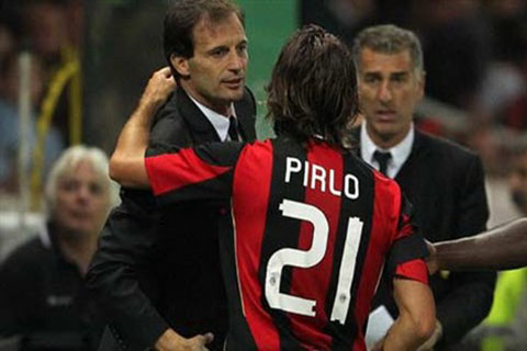 Juventus: Allegri và Pirlo cần tha thứ cho nhau?