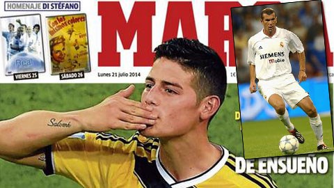 James Rodriguez: Zinedine Zidane phiên bản mới?