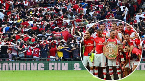 Fan Arsenal nhảy Poznan chọc tức” Man City