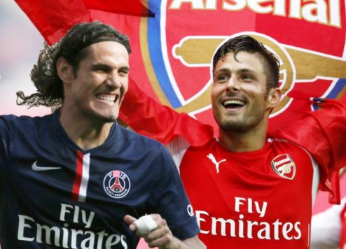 Arsenal tung đòn quyết định trong thương vụ Cavani