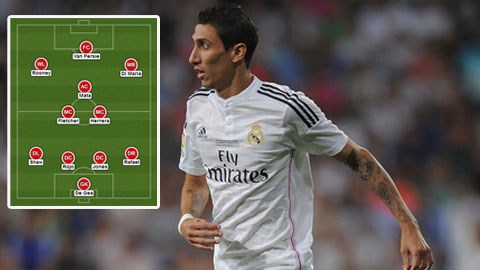 Van Gaal sẽ sử dụng Di Maria ra sao?