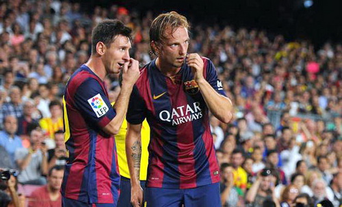 Barcelona: Khi Rakitic tìm thấy Messi