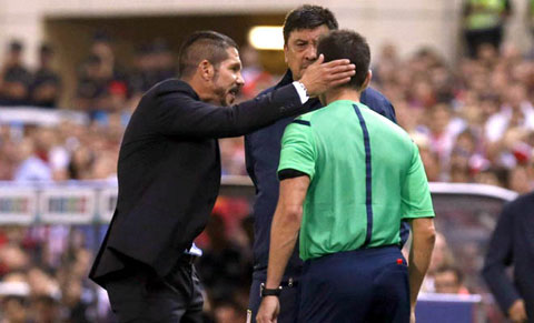 Án phạt nặng dành cho Simeone: Biểu hiện của “luật rừng”