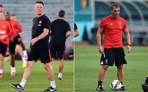 Brendan Rodgers vừa đấm vừa xoa đối thủ Van Gaal
