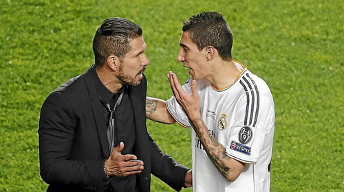 Simeone thở phào vì thoát được nỗi ám ảnh mang tên Angel Di Maria
