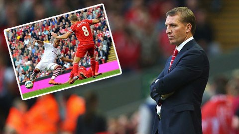 Liverpool thua sốc, Rodgers không dám biện minh