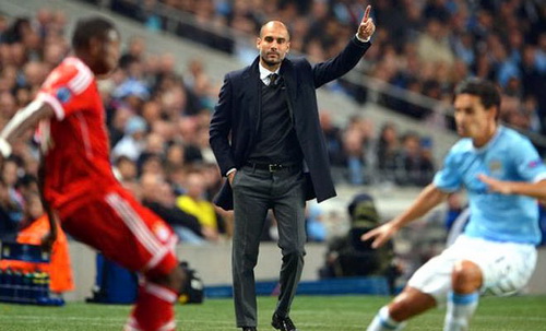 Pep Guardiola, con cá to của Man City