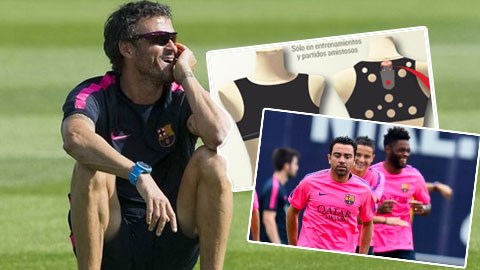 Luis Enrique áp dụng công nghệ cao để kiểm soát các cầu thủ Barcelona