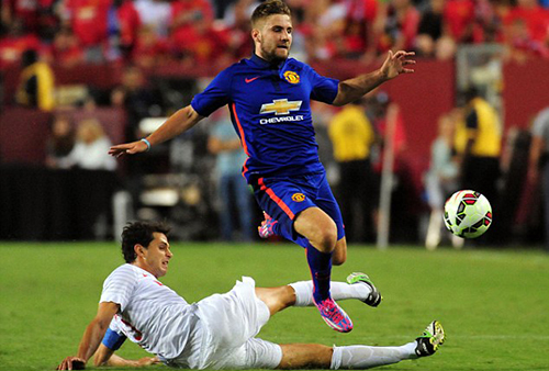 M.U nhận tin vui: Luke Shaw sẵn sàng ra sân trong trận đấu với QPR