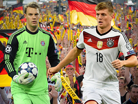 Kroos chứ không phải là Neuer xuất sắc nhất nước Đức năm 2014
