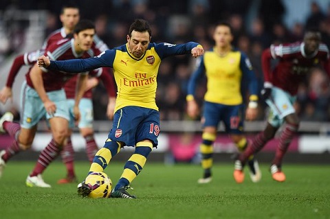 Cazorla “tuyên chiến” với Ozil cho vị trí số 10 của Arsenal