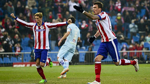 Atletico 2-0 Granada: Torres mờ nhạt, ĐKVĐ vẫn thắng