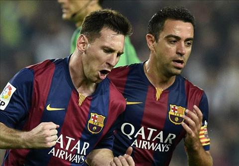 Xavi: Nếu bạn không thể phối hợp được với Messi thì đừng có chơi bóng