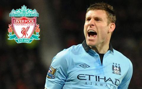 Liverpool tự tin cướp được James Milner của Man City