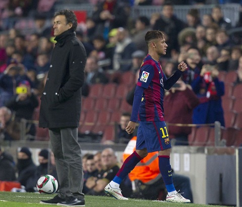 Barca: Đến lượt Neymar bức xúc với Enrique