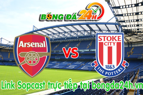 Link sopcast Arsenal vs Stoke (20h30-11/01)