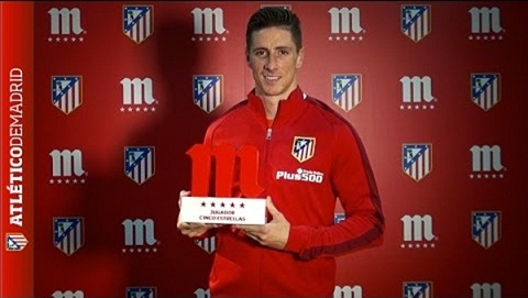 Torres xuat sac nhat thang 9 cua Atletico Madrid hinh anh