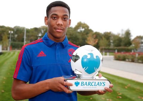 Tiền đạo Martial được Premier League vinh danh, lập kỷ lục thời hậu Sir Alex