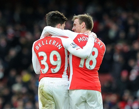 Hàng thủ Arsenal chắc chắn nhất EPL: Sự thăng hoa của Bellerin và Monreal