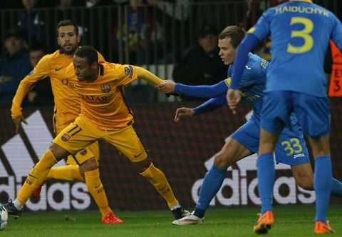 Du am tran BATE Borisov 0-2 Barcelona Niem cam hung tu thu linh Neymar hinh anh 2