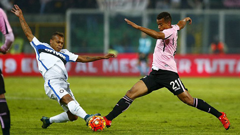 Palermo 1-1 Inter Milan Khong the len ngoi dau hinh anh