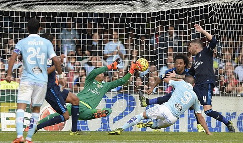 Thủ môn Keylor Navas đã cứu thua xuất sắc ra sao trận Celta 1-3 Real