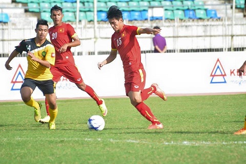 Danh bai Hong Kong, U19 Myanmar doi dau U19 Viet Nam trong tran cau sinh tu hinh anh