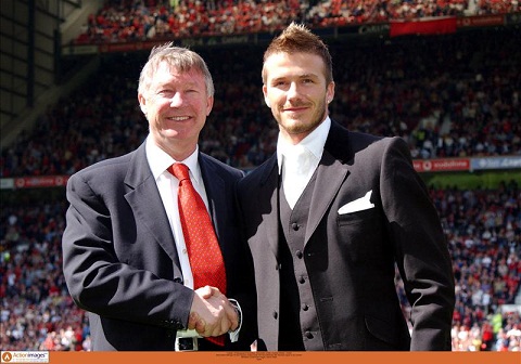 David Beckham Voi toi, Sir Alex nhu nguoi cha thu hai hinh anh