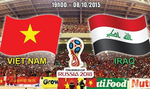 Tran dau Viet Nam vs Iraq 19h00 810 tai vong loai World Cup 2018 hinh anh