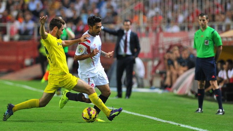 Video clip ban thang Villarreal 2-1 Sevilla (Vong 10 La Liga 20152016) hinh anh